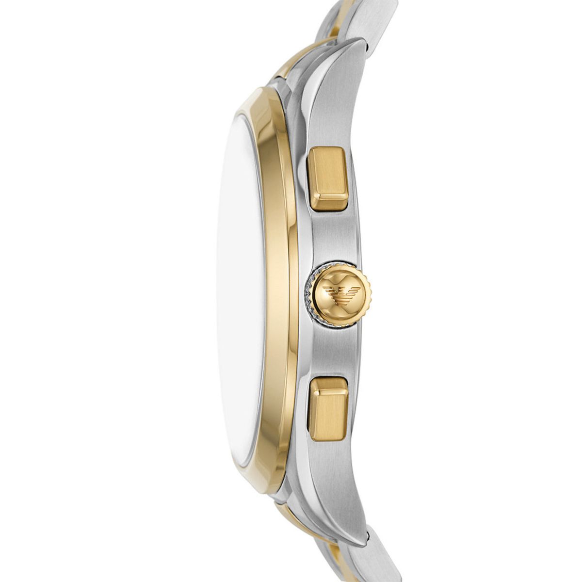 Klassischer Chronograph mit Gliederarmband