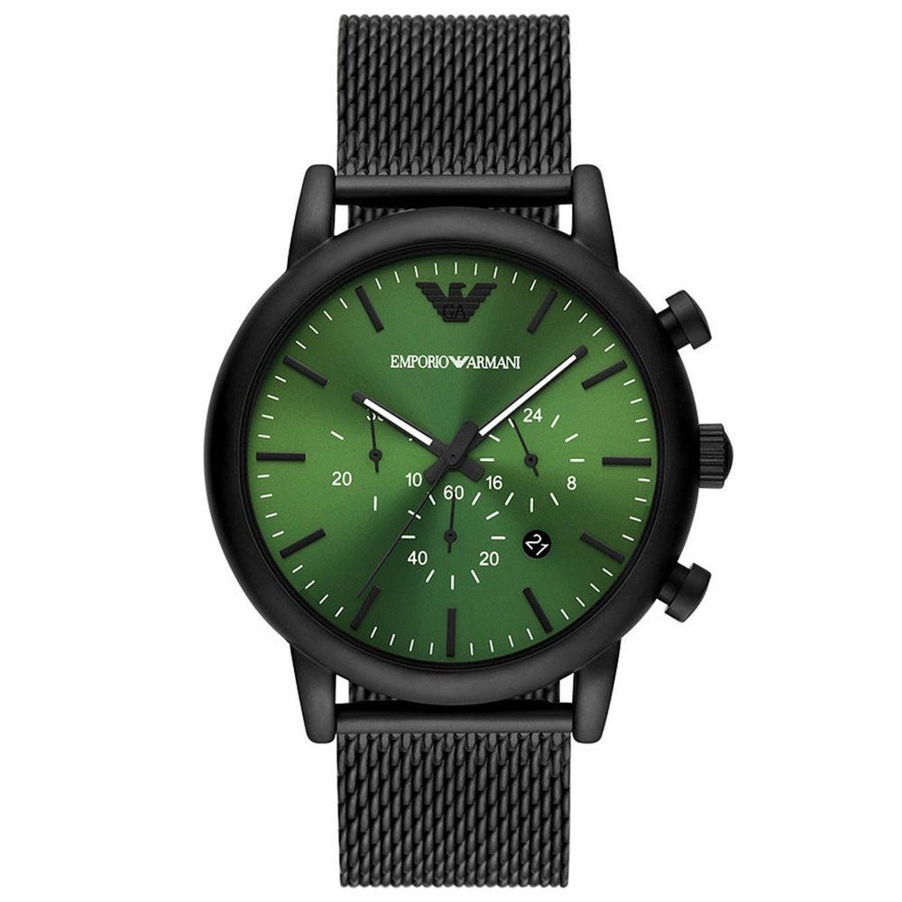 Moderner Luigi Chronograph mit Mesh-Armband
