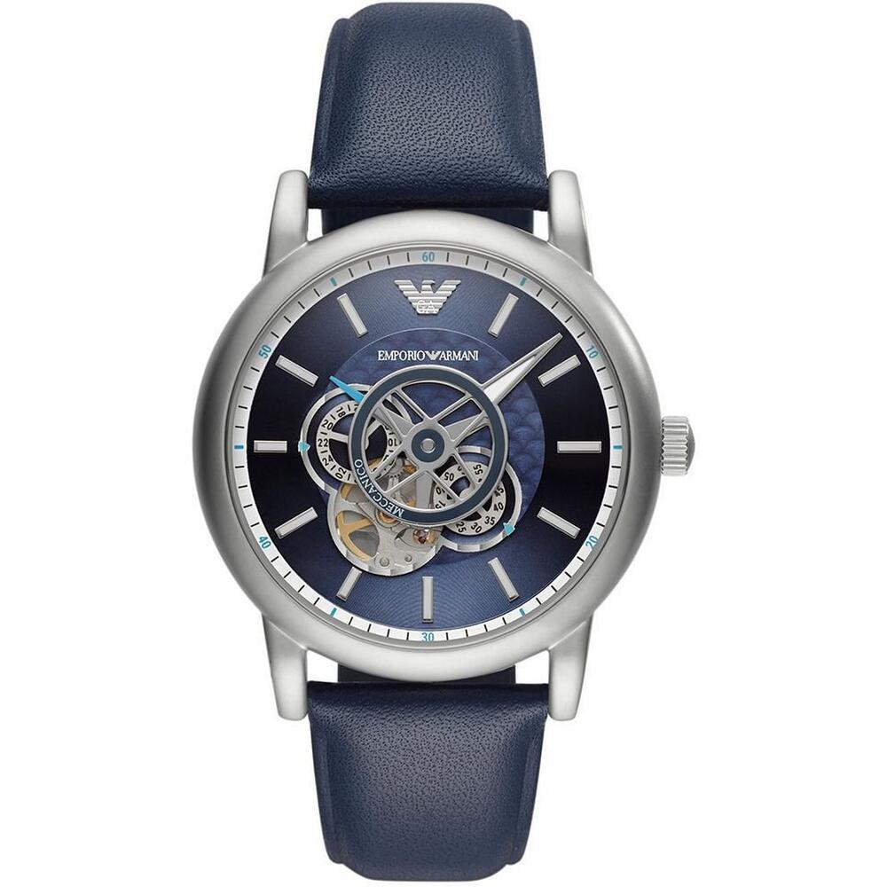 Automatikuhr mit Lederarmband