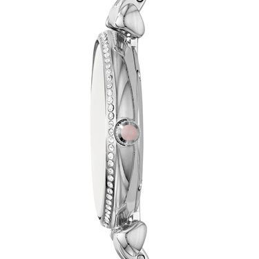 Elegante Klassische Armbanduhr mit Rosa Zifferblatt