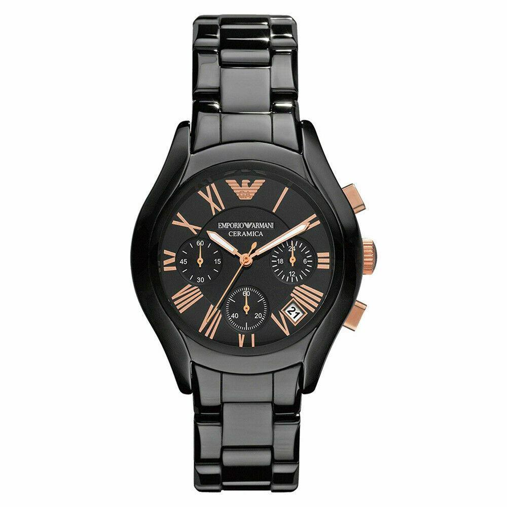 Keramik-Chronograph mit römischen Ziffern