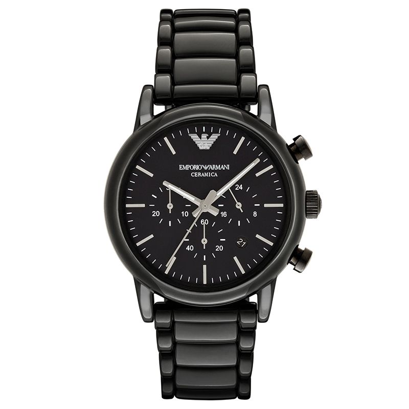 Chronograph aus Keramik mit Armband