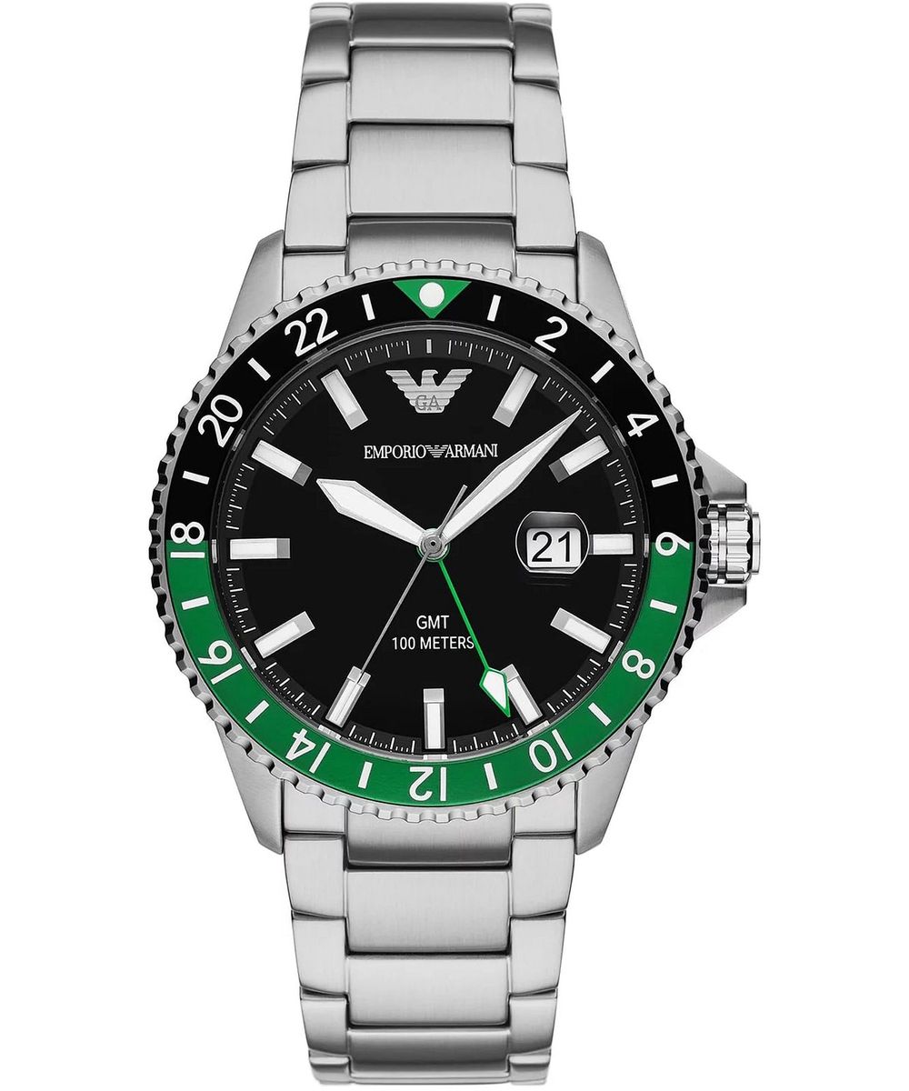 Sportliche GMT-Taucheruhr