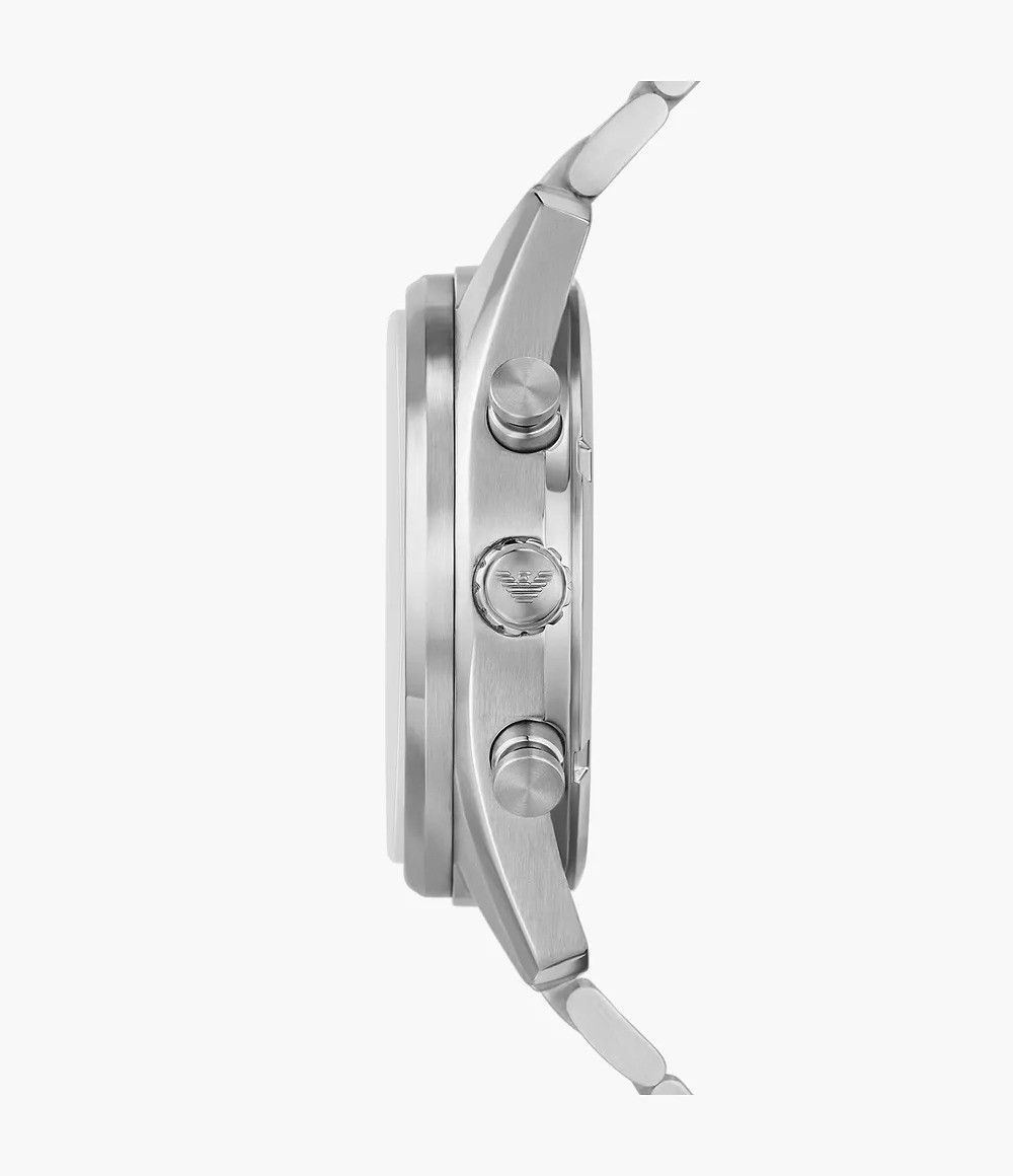 Racer Chronograph Armbanduhr aus Edelstahl