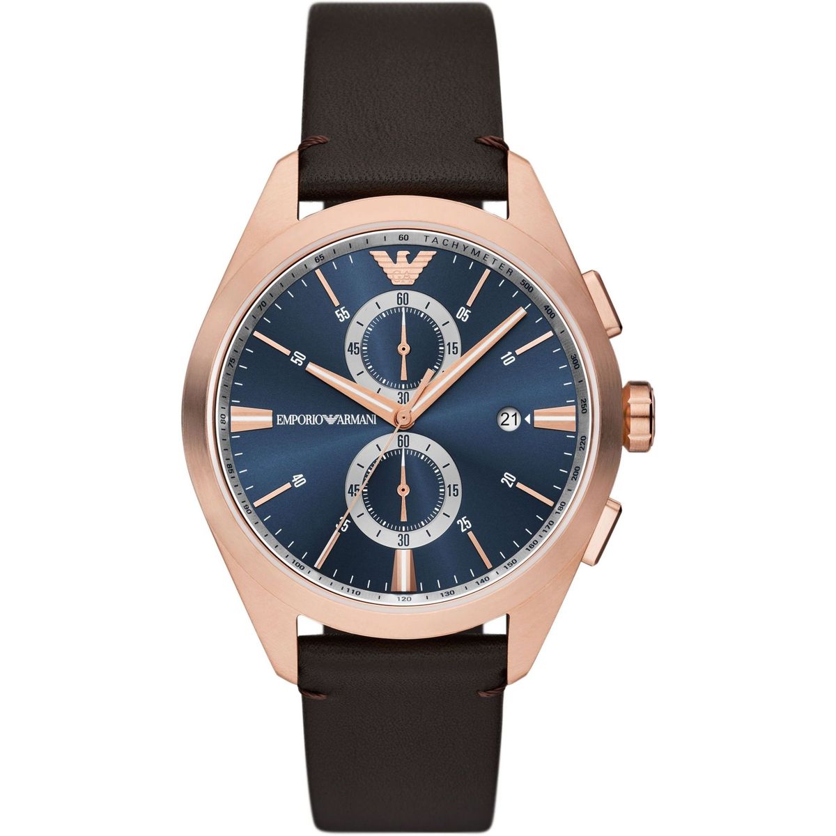 Claudio Chronograph mit Lederarmband