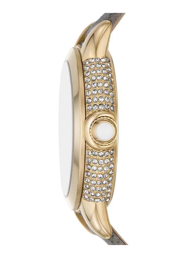 Mia Armbanduhr mit Perlmutt-Zifferblatt