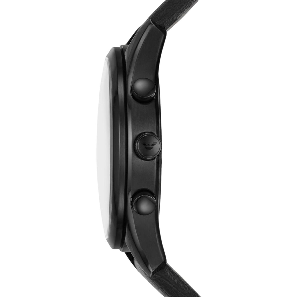 Edle Chronograph-Uhr mit Lederarmband