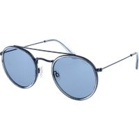 Runde Doppelsteg-Sonnenbrille