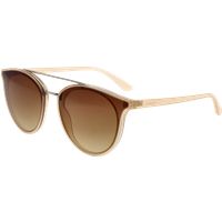 Panto-Sonnenbrille mit Doppelsteg und Farbverlauf