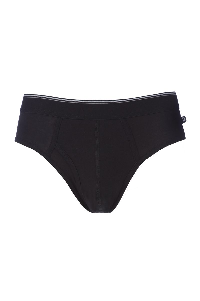 Klassischer Baumwoll-Slip mit Eingriff