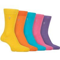 Atmungsaktive Bambus-Socken im 5er-Pack