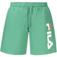 Sportliche Badeshorts mit Logo