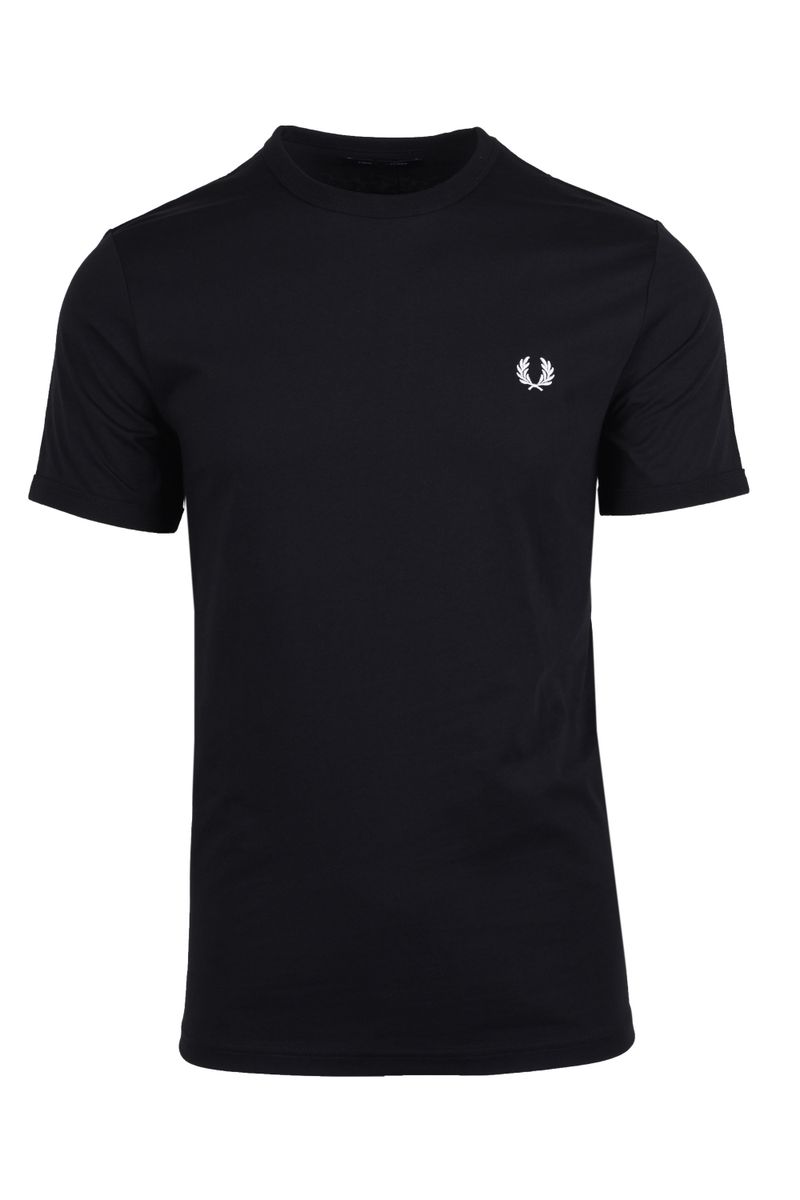 Premium Baumwoll-T-Shirt mit Rundhalsausschnitt