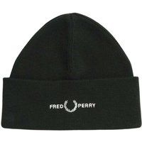 Rippstrick-Beanie mit Logo-Stickerei