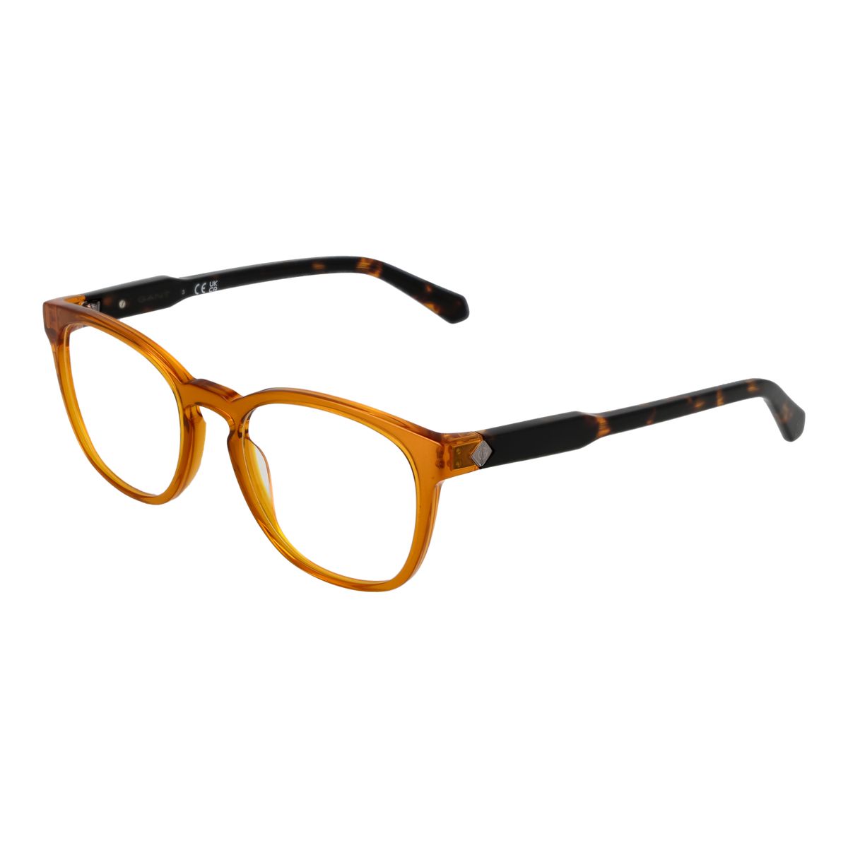 Brille mit abgerundeter Quadratform