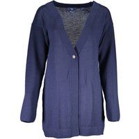 Lockerer V-Ausschnitt Cardigan aus Merinowolle