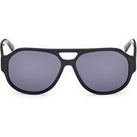 Markante Acetat-Sonnenbrille in Pilotenform