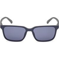 Klassische rechteckige matte Sonnenbrille