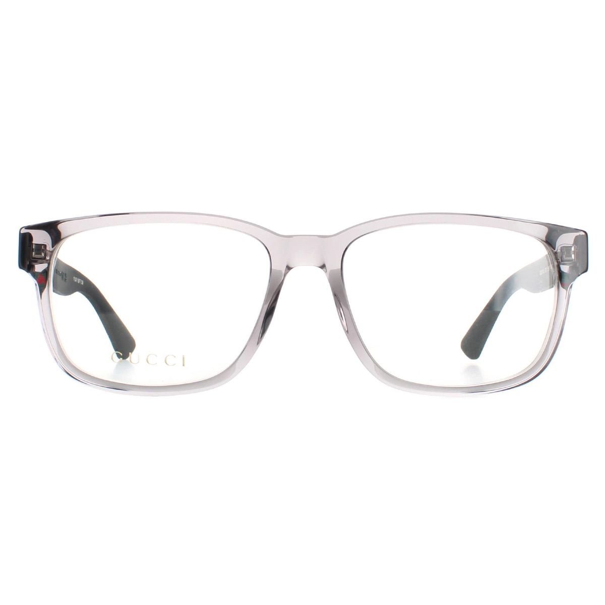 Minimalistische Brille mit Rechteckrahmen