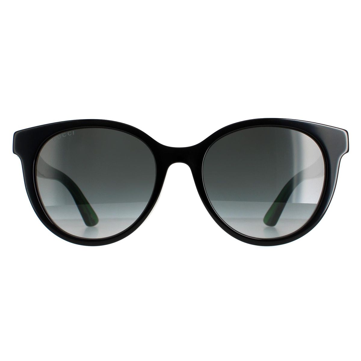 Runde Cat-Eye-Sonnenbrille mit Farbverlauf