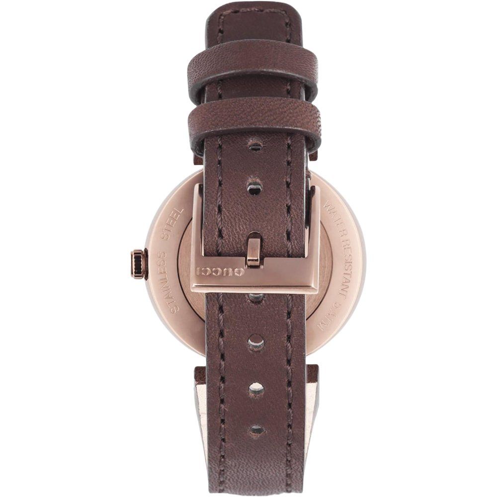Interlocking G Lederarmband Uhr