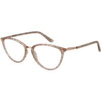 Elegante glitzernde Cateye-Brillenfassung