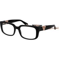 Schicke Rechteckbrille mit Brillenkette