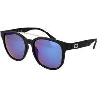 Quadratische Sonnenbrille mit Doppelsteg