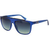 Quadratische Navigator-Sonnenbrille mit Flat-Top
