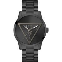 Minimalistische Logo-Badge Armbanduhr