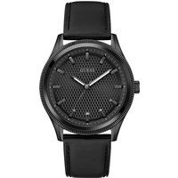 Analoge Armbanduhr mit geometrischer Textur