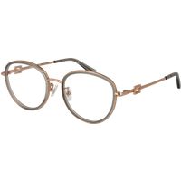 Panto-Brille im Materialmix