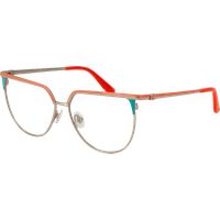 Moderne geometrische Browline-Fassung