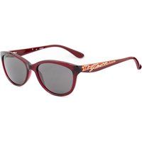 Cat-Eye-Sonnenbrille mit Leoparden-Details