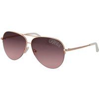 Pilotenbrille mit Strass-Schriftzug