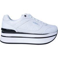 Plateau-Sneaker mit Logo-Prägung