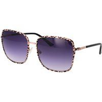Eckige Oversize-Vollrand-Sonnenbrille