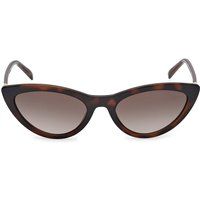 Elegante Cat-Eye Sonnenbrille im Schildpatt-Look