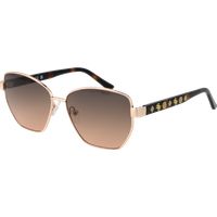 Geometrische Cat-Eye Metall-Sonnenbrille