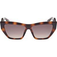 Markante geometrische Cateye-Sonnenbrille