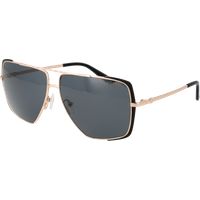 Übergroße Geometrische Navigator-Sonnenbrille