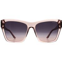 Schicke quadratische Sonnenbrille mit Farbverlauf