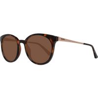 Klassische ovale Sonnenbrille in Schildpatt-Optik