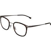 Moderne Runde Schildpatt-Brille