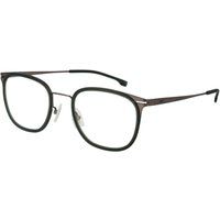 Moderne abgerundete Metallbrille