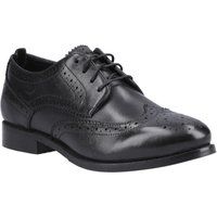 Klassische Leder-Brogues mit Flügelkappe