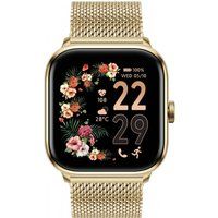 Elegante Smartwatch mit Milanaise-Armband