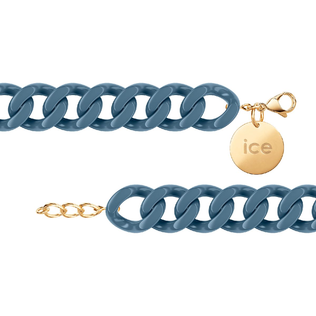 Klobiges Gliederkettenarmband mit Anhänger