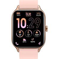 Rechteckige Fitness-Smartwatch mit Silikonarmband