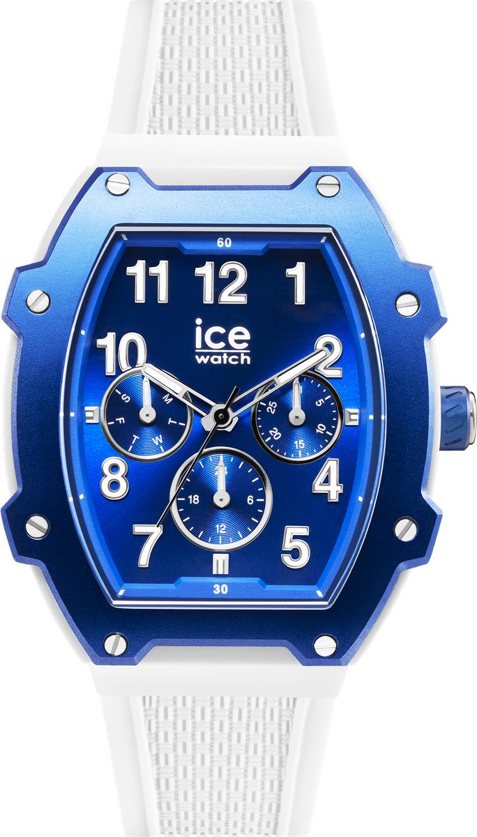 Tonneau Multi-Zifferblatt Silikon Uhr